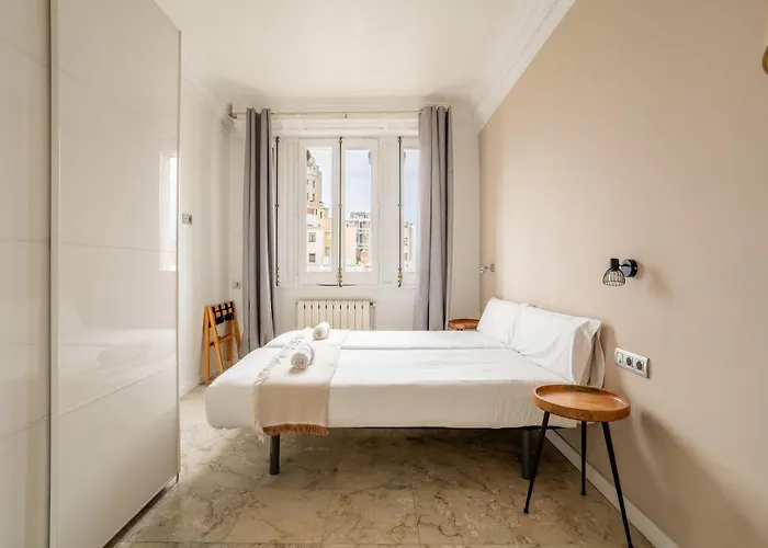 The Collection - Placa Catalunya Luminous And Exclusive 5bd Penthouse Apartmán *
